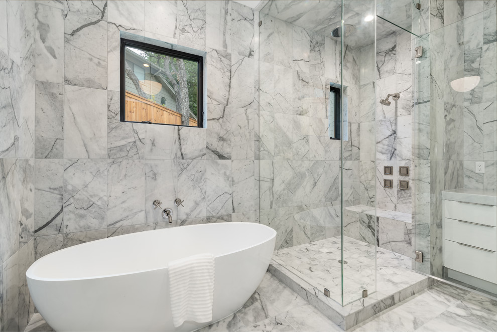 Marble wall decoration: luxury and style in the interior